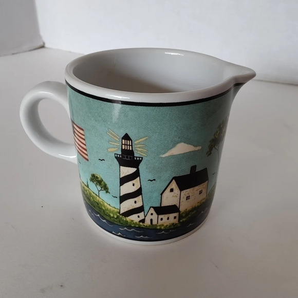 1998 Sakura creamer, Coastal Breeze pattern, EXC - Picture 2 of 6